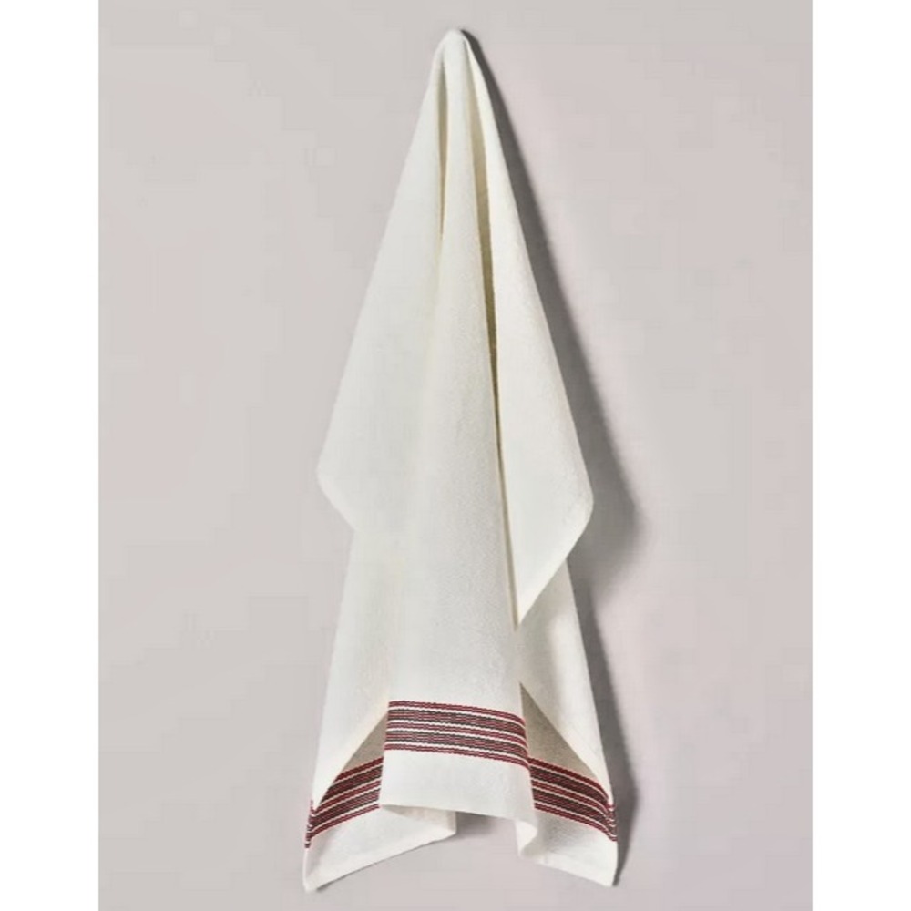 Magnolia Hearth & Hand Kitchen‎ Flour Sack Dish Towel Red Green Plaid Christmas